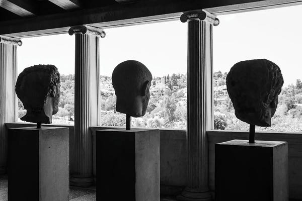 Sculptures & Statues: 3 Philosophers by Gilliard Bressan