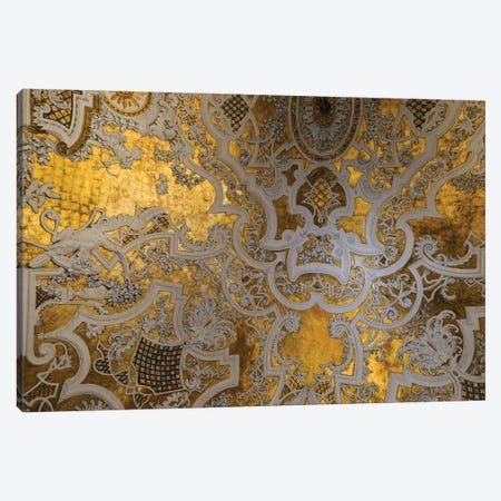 Gold Lace Canvas Print #GBN34} by Gilliard Bressan Canvas Art