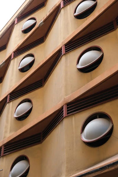 Eye Building by Gilliard Bressan framed wall art