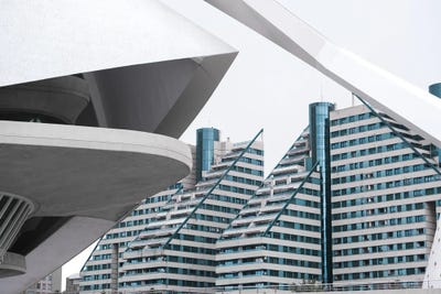 Futuristic Curves by Gilliard Bressan framed wall art