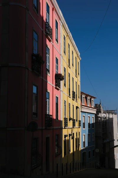 Lisbon Street by Gilliard Bressan canvas print