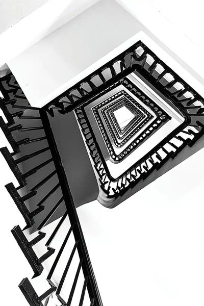 Staircases: Hypnotic Ascent by Gilliard Bressan