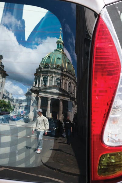 Urban Reflections by Gilliard Bressan framed wall art