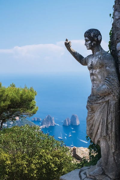 Capri Dolce Vita by Gilliard Bressan framed wall art