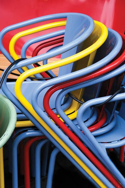 Stacked Colours II by Gilliard Bressan framed wall art