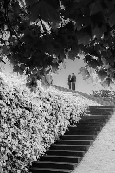 Staircases: Couple Embrace by Gilliard Bressan