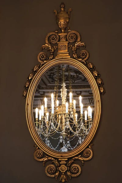 Chandeliers: Gilded Reflection by Gilliard Bressan