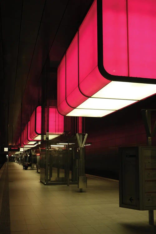 Neon Ways by Gilliard Bressan wall art