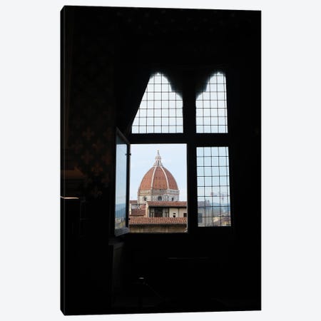 Firenze Window Canvas Print #GBN55} by Gilliard Bressan Canvas Wall Art