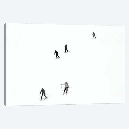 Ski Minimalism Canvas Print #GBN59} by Gilliard Bressan Art Print