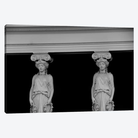 Twin Statues Canvas Print #GBN65} by Gilliard Bressan Canvas Print