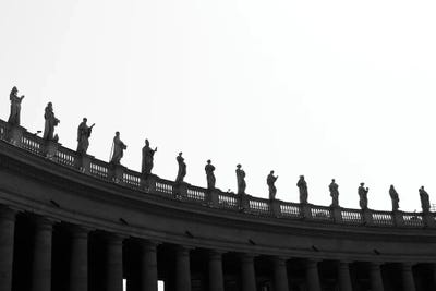 Vatican Statues by Gilliard Bressan art print