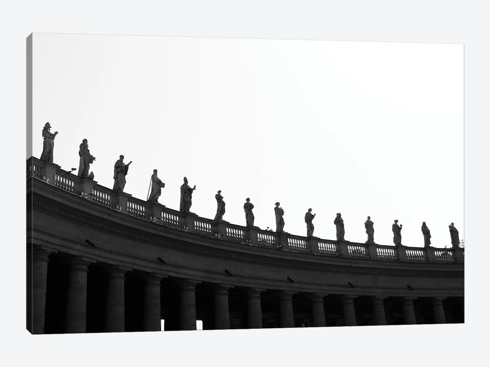 Vatican Statues by Gilliard Bressan 1-piece Canvas Artwork