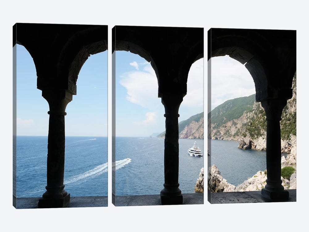 Gate To The Ocean by Gilliard Bressan 3-piece Canvas Wall Art