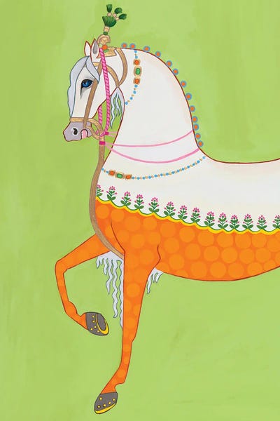 Bohemian Décor: Indian Horse Left by Green Orchid Boutique