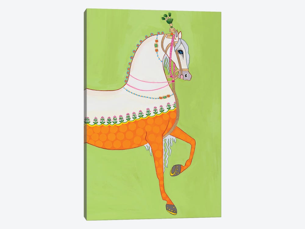 Indian Horse Right by Green Orchid Boutique 1-piece Canvas Art