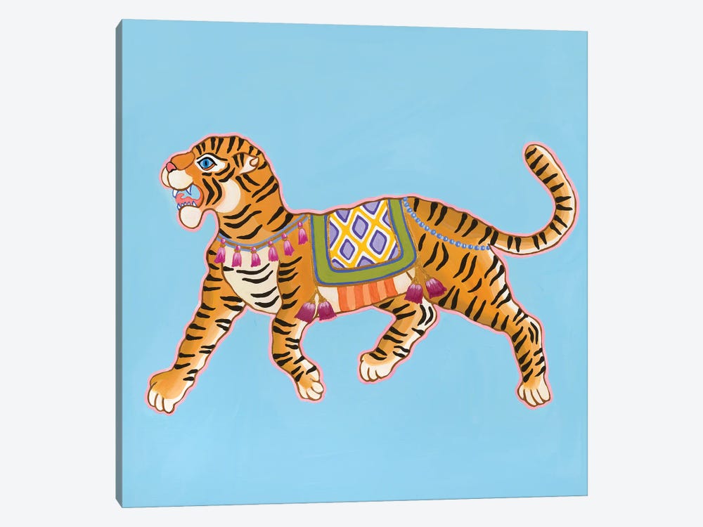 Chinoiserie Ancient Tiger I by Green Orchid Boutique 1-piece Canvas Print