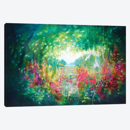Song Of August Canvas Print #GBU107} by Gill Bustamante Canvas Wall Art