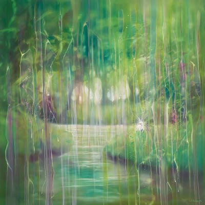 Emanation by Gill Bustamante framed canvas print