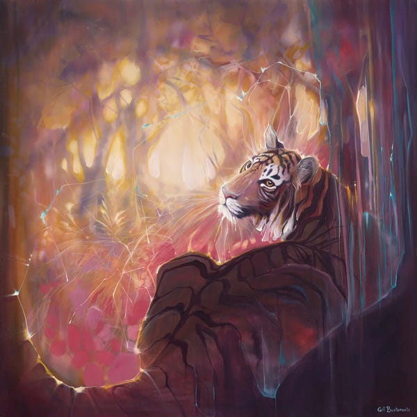 Gill Bustamante: Spellbound Tigress by Gill Bustamante