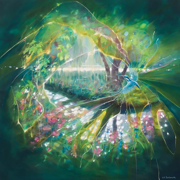 Gill Bustamante: The Purveyor Of Magic, A Kingfisher Dream by Gill Bustamante