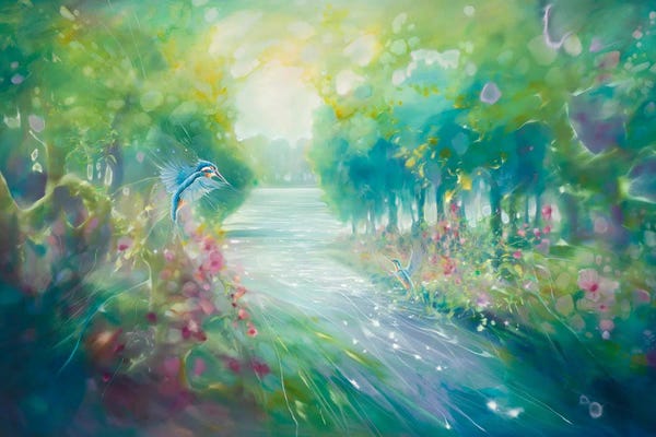 Gill Bustamante: The Kingfishers Eden by Gill Bustamante