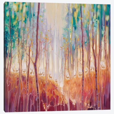 Forest Souls Canvas Print #GBU12} by Gill Bustamante Canvas Artwork