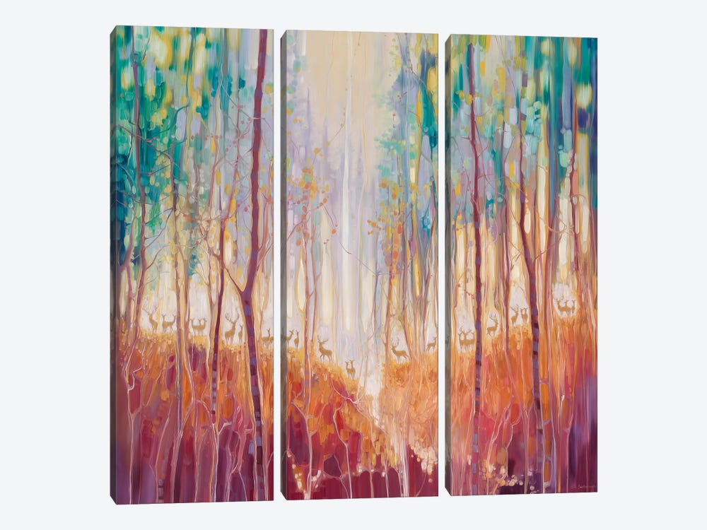 Forest Souls by Gill Bustamante 3-piece Art Print