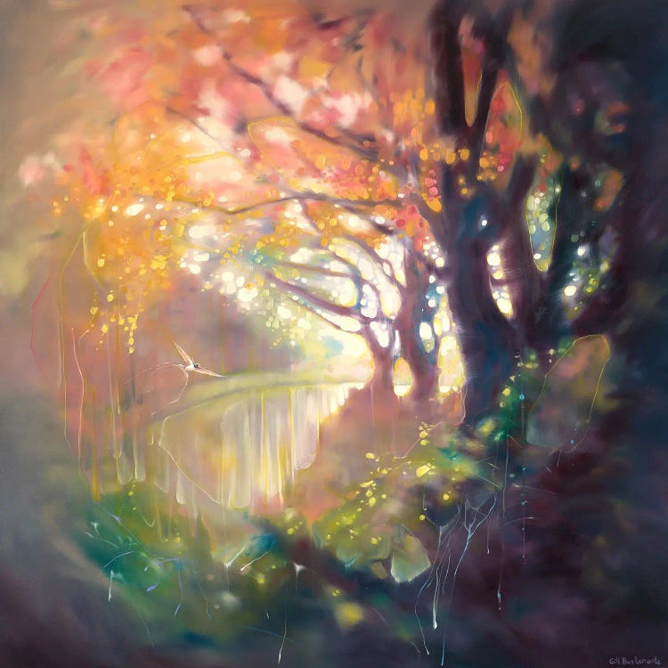 A Lingering Magic by Gill Bustamante wall art