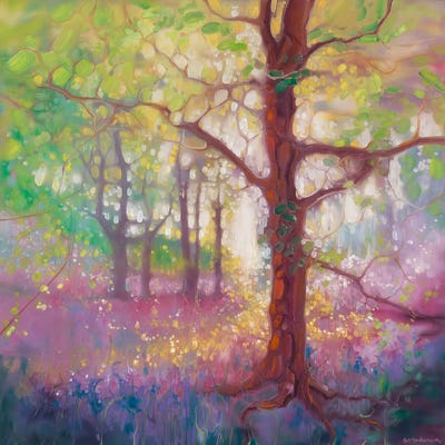 April In The Forest by Gill Bustamante canvas print