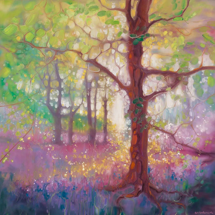 April In The Forest by Gill Bustamante wall art