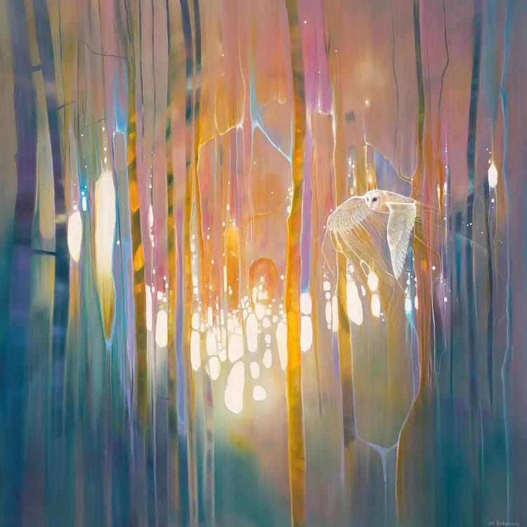 Athenas Owl by Gill Bustamante wall art