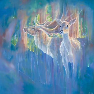 Divine Monarchs by Gill Bustamante canvas print