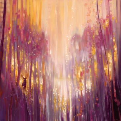 Fabian Waits by Gill Bustamante framed canvas print