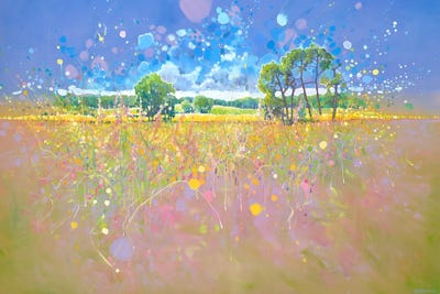 Transcendent Springtime by Gill Bustamante framed canvas print