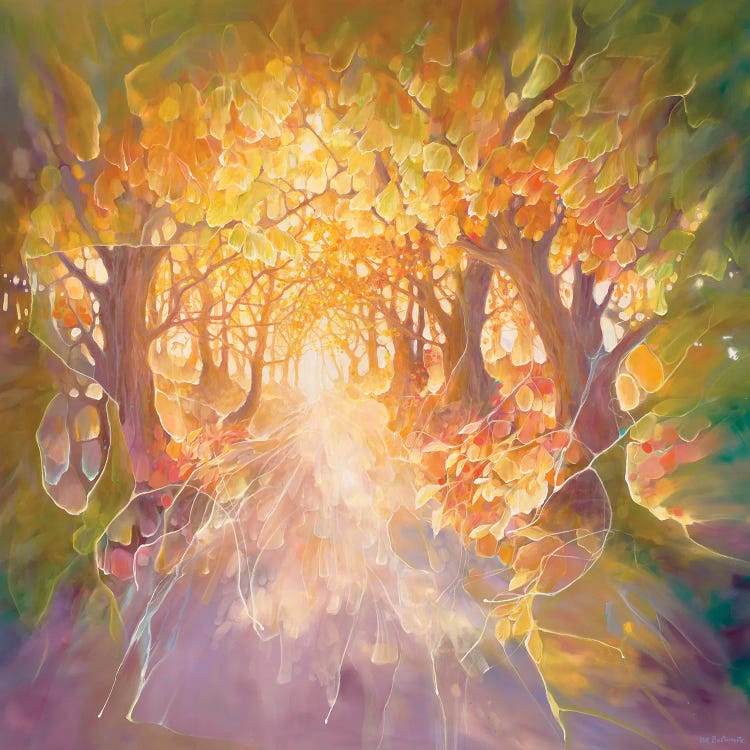 Once Upon A Time In Fall by Gill Bustamante wall art