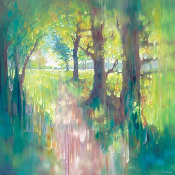 Gill Bustamante: The Green Haven At The End Of The Path by Gill Bustamante