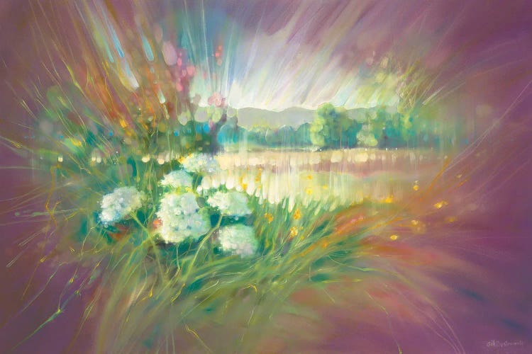 Burst Of Summer Landscape by Gill Bustamante wall art