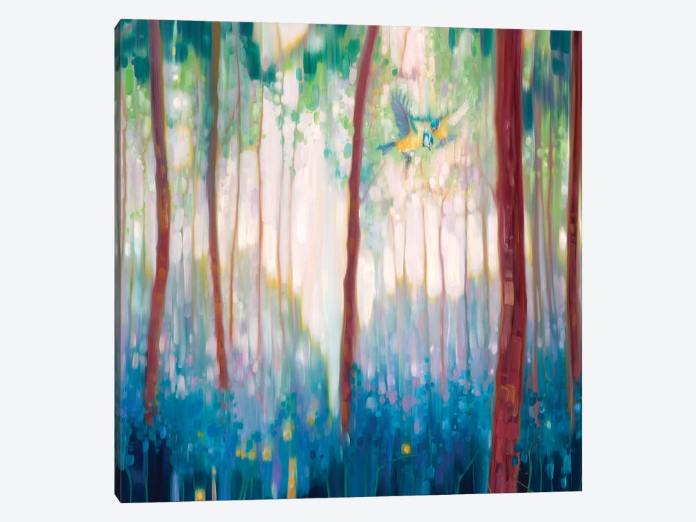 Jubilant Spring, Square by Gill Bustamante 1-piece Canvas Art Print