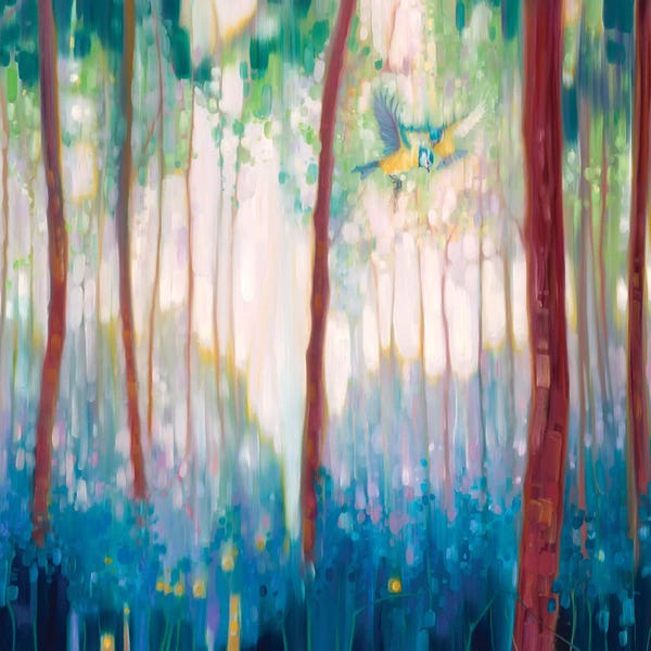 Gill Bustamante: Jubilant Spring, Square by Gill Bustamante