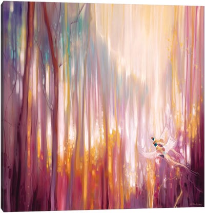 Nebulous Forest Canvas Art Print - Gill Bustamante