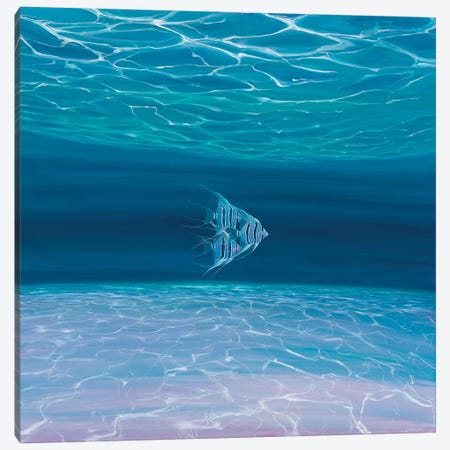 Blue Angels Blue Sea Canvas Print #GBU4} by Gill Bustamante Art Print