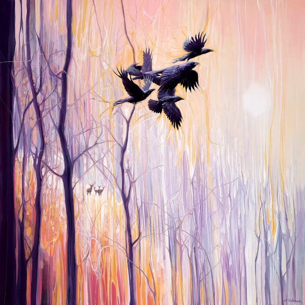 Ravens: Forest Dynasties by Gill Bustamante