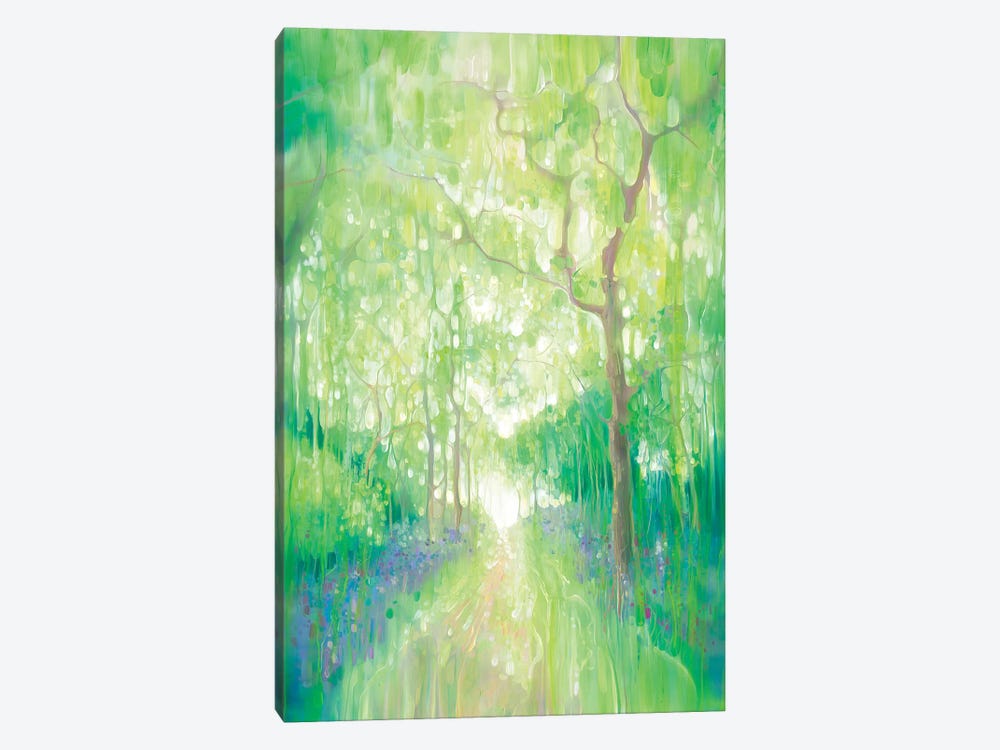 Green Forest Calling by Gill Bustamante 1-piece Canvas Art Print