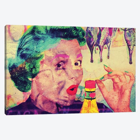 Ketchup Canvas Print #GBY14} by Brysemal Canvas Art Print