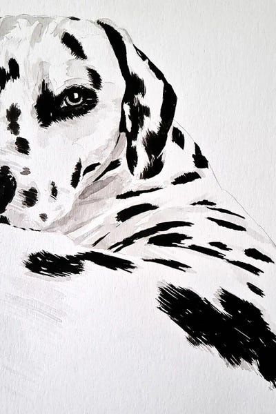 Looking Back At Me by Gilles LeBlu canvas print