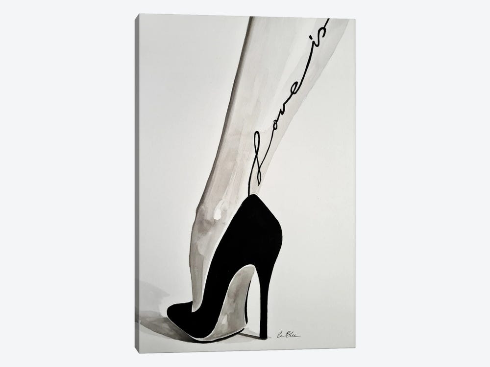 Love Is Love by Gilles LeBlu 1-piece Canvas Print