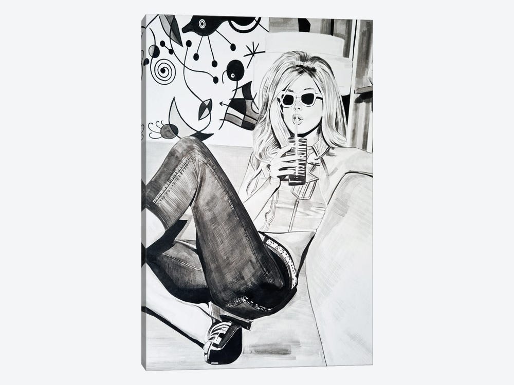 The Muse Of Miro by Gilles LeBlu 1-piece Art Print
