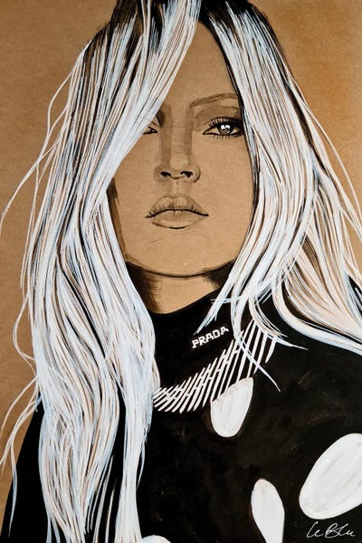 Graphic Fashion: Just Let Me Adore You by Gilles LeBlu