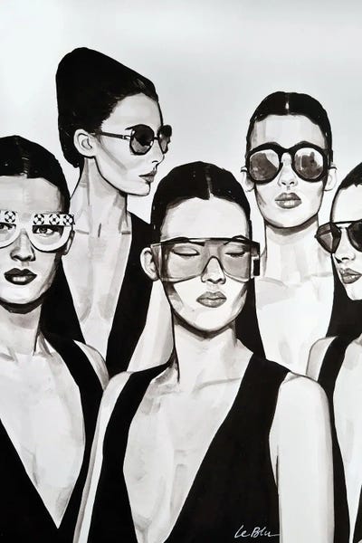 Working Days by Gilles LeBlu canvas print